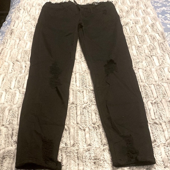 Black Distressed Jeans from Fashion Nova - Picture 1 of 4